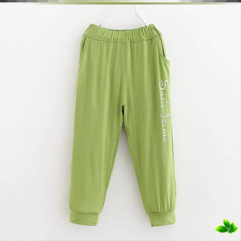 Tăng childrens quần mùa hè mỏng lỏng mặc giản dị chàng trai lớn sweatpants lỏng lẻo vừa trẻ em độ đàn hồi.