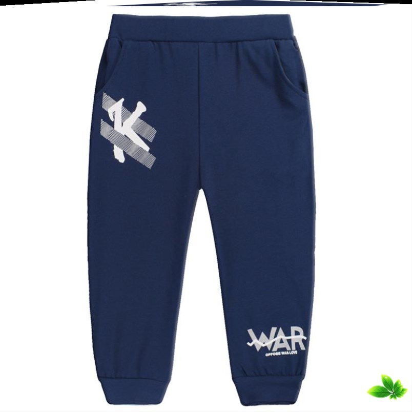 Ít quần cậu bé mùa hè childrens sweatpants mens mùa xuân và mùa hè quần cậu bé ngắn denim quần short bảy điểm quần trong cậu bé lớn.