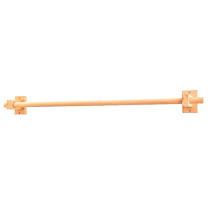 Mansu natural imported beech pure solid wood curtain rod window single pole double pole Japanese style B&B high-end Roman pole