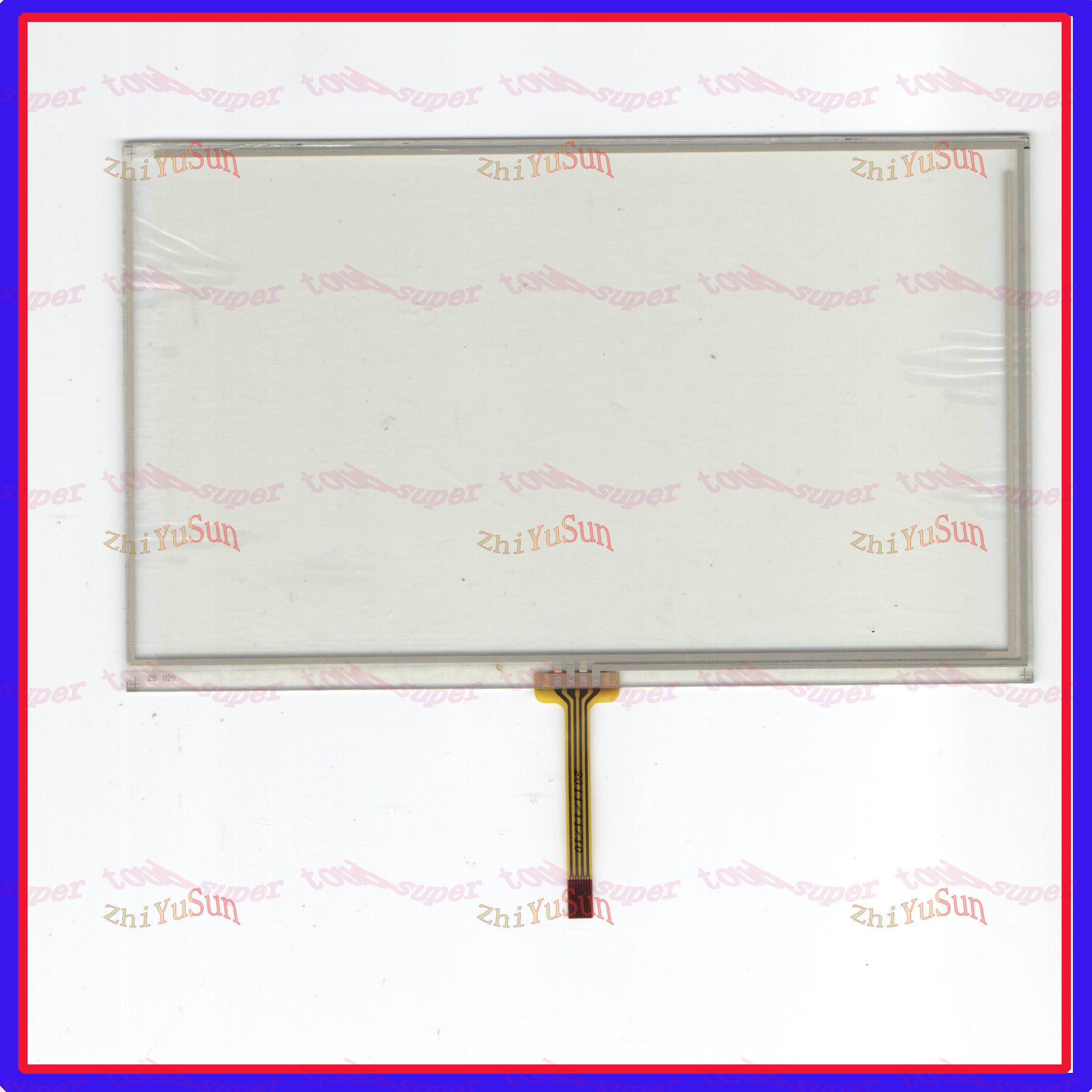 For Huayang CE6656 6620XM car navigation touch handwriting outer screen glass four to eight lines