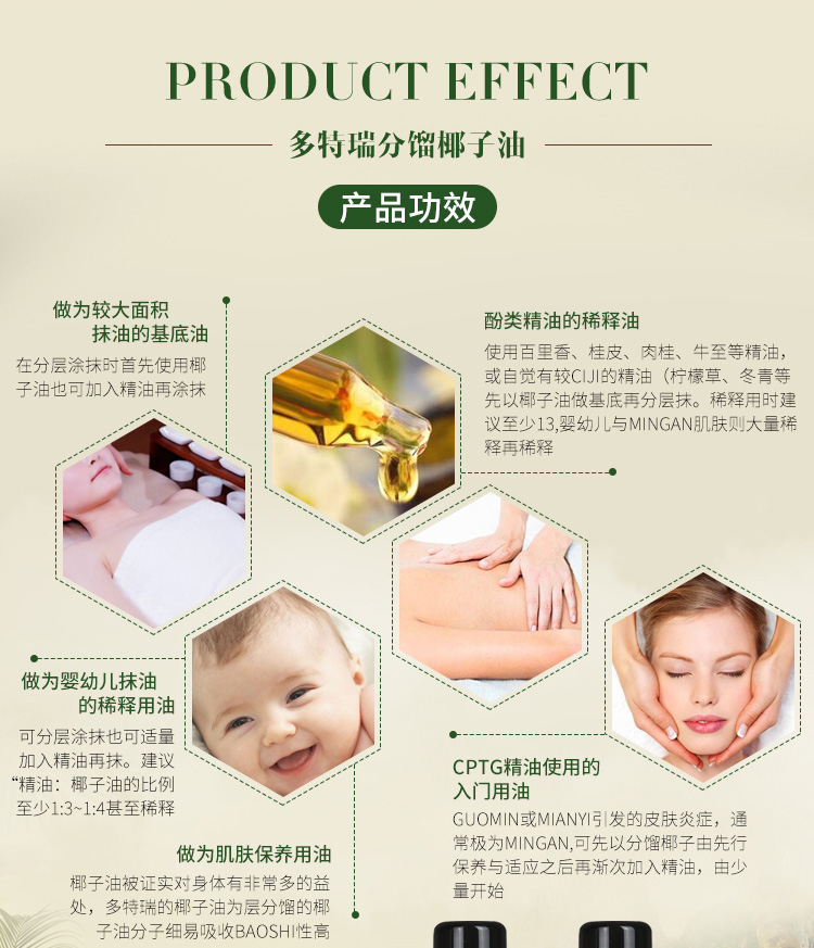 DoTERRA Dotray dầu dừa dưỡng ẩm massage điều hòa dầu nền pha loãng Trang web chính thức của Mỹ chính hãng - Tinh dầu điều trị tinh dầu hương nhu