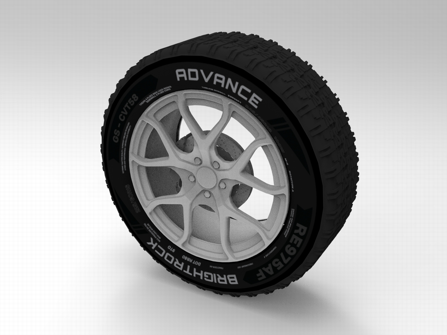 图片[16]-C4D汽车轮毂FBX轮胎STL轮辋OBJ刹车卡钳Blender刹车盘模型3D素材-cg男孩