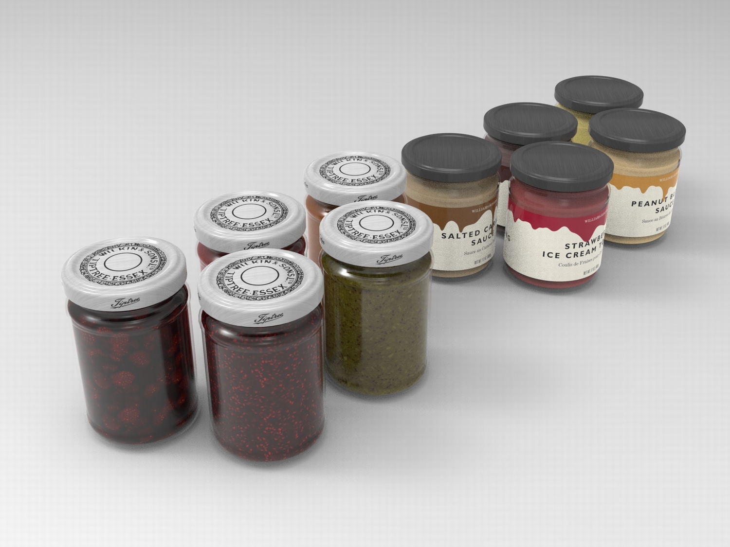 图片[5]-C4D酱料罐装包装FBX食品饮料包装OBJ易拉罐STL玻璃瓶Blender素材-cg男孩