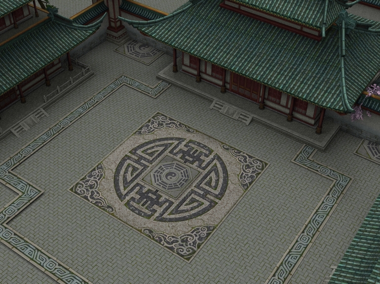 图片[4]-C4D低面中式古风3D建筑FBX道观OBJ寺庙Blender三维模型unity素材-cg男孩