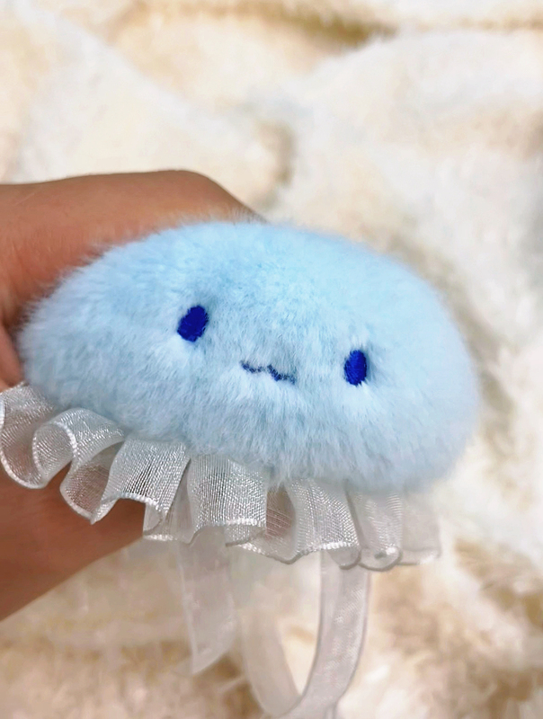 Original Henlotin Cute Jellyfish Plush Pendant, Super Soft Healing Bag Charm, Keychain, Girly Niche Gift Original Henlotin Cute Jellyfish Plush Pendant, Super Soft Healing Bag Charm, Keychain, Girly Niche Gift