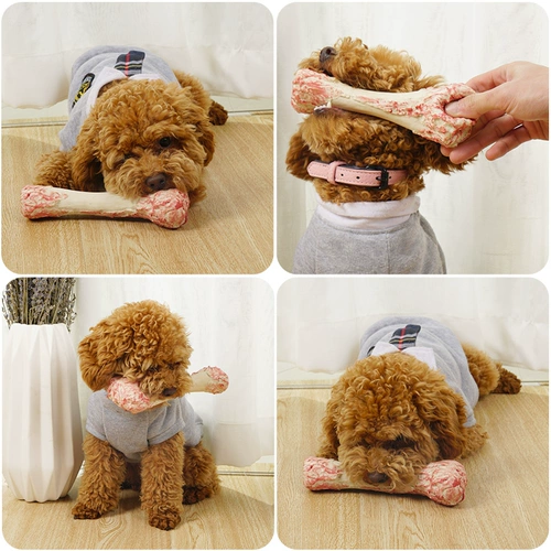 Собачья игрушка плюшевая маленькая собака Золотая ретривера Большой собаки щенки Большие собаки щенки измельчающие зубы и кусание звуковые товары для домашних животных