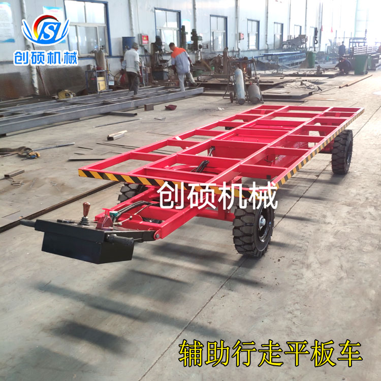Assisted Walking Flatbed Truck 2 ton Electric walking flat truck workshop Goods weekly transfer Car battery Walking Trolley