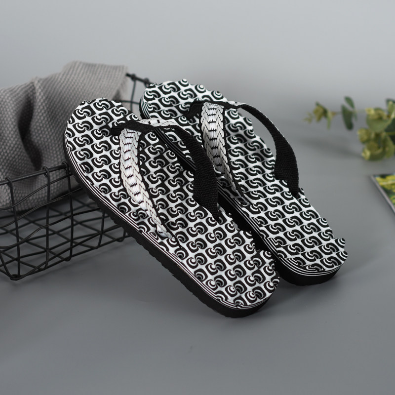 Men drag men wear soft bottom camouflage beach herringbone fashion non-slip men cool men massage slippers tide summer summer