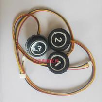 Lift Accessories Hotel Dining Ladder Home Goods Ladder Lift Round Waterproof With Lamp Safety Wear button