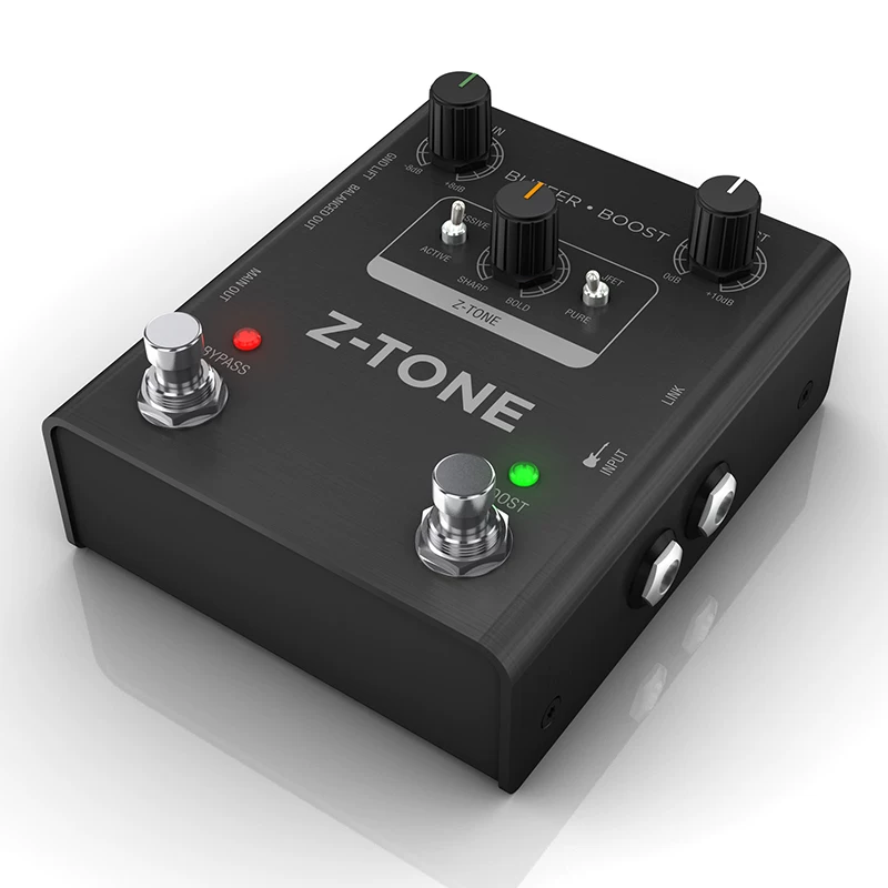 [IK Multimedia Z-TONE Buffer Boost 音色整形 前置DI踏板]