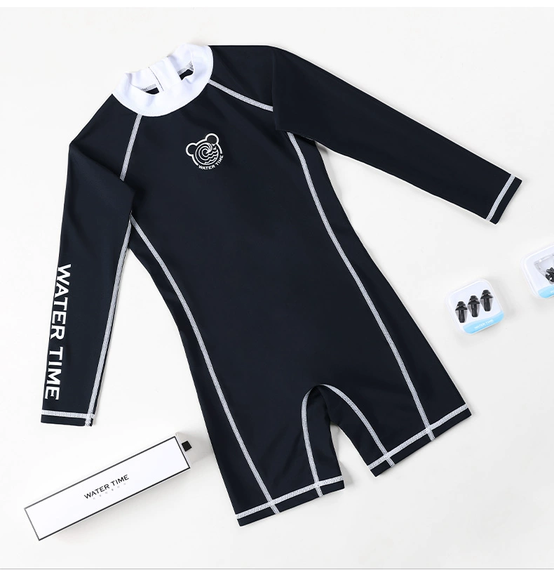 bộ bơi dài tay trẻ em Đồ bơi trẻ em WaterTime bé trai huấn luyện chuyên nghiệp chống nắng dài tay quần lót boxer cỡ trung đồ bơi trẻ em mùa hè đồ bơi cho bé trai 8 tuổi đồ bơi bé gái 7 tuổi