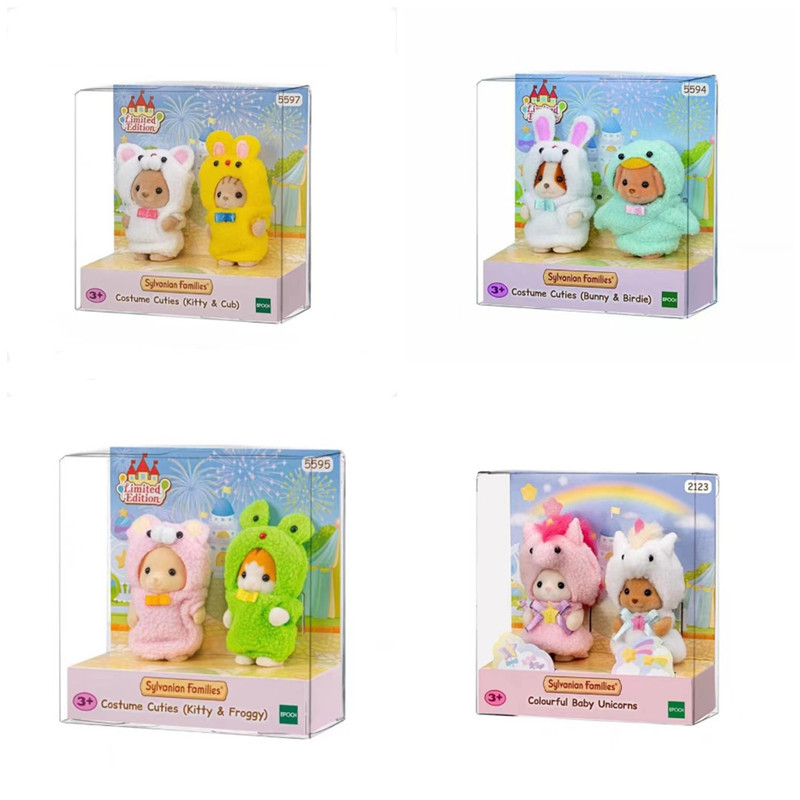 Senbel Family Rainbow Unicorn Dress-Up Girl Playhouse Doll Dress-Up Cute Series