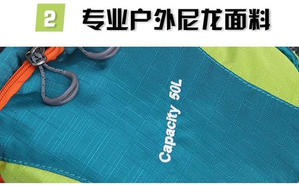 Gói du lịch ngoài trời ba lô thể thao ba lô nylon nhà máy trực tiếp 2019 thủy triều mới dung tích lớn không thấm nước leo núi - Túi du lịch túi kẹp nách