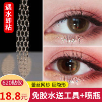 Royal Orchid Daylilies Double Eyelid Stickers