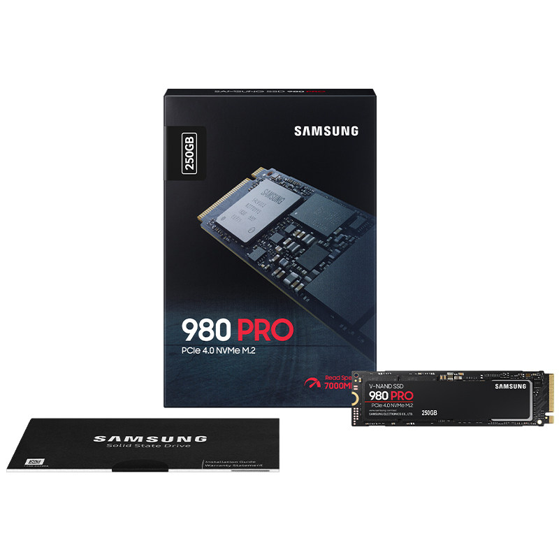 Samsung SSD Solid State Hard disc 980PRO 250G 500G 1T 2T M 2 NVME Protocol PCIe 4 0