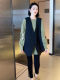 Suit vest for women in spring and autumn and Korean style 2024 new hot style internet celebrity European style vest retro loose jacket