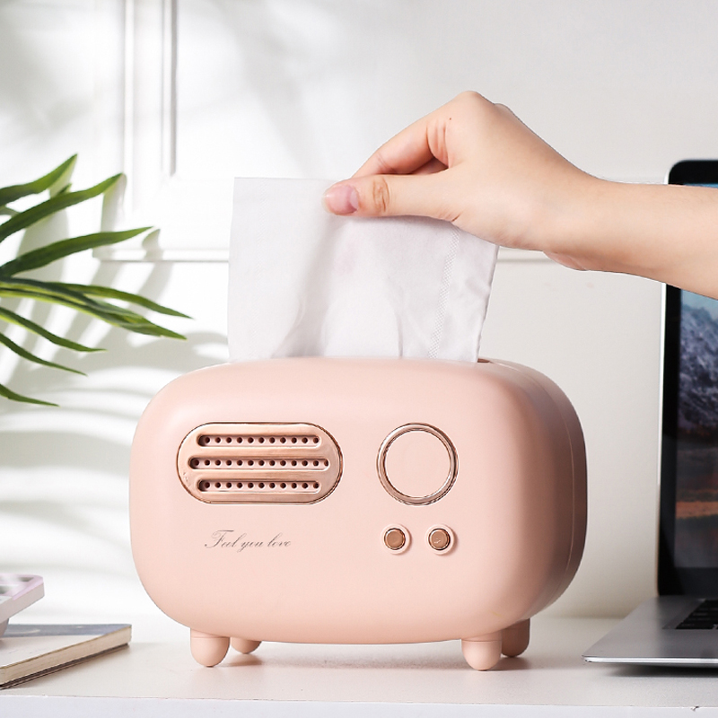 Paper Towel Box Living Room Home Napkin Box Remote Control Tea Table Simple Containing Box Creative Cute Teenage Girl Toilet Paper Box