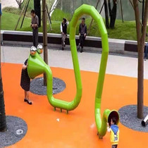 Outdoor megaphone Kindergarten Park Childrens playground Swing swing bridge percussion speaker microphone customization