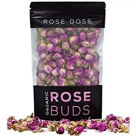 [Розовая доза, USDA Organic Rose Bud Tea (2 oz) Кулинарного класса]