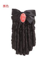 The Friton roll wig court roll wig to wear simple and beautiful to go out to play wearing wig