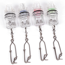 Fish set lights Deep underwater LED fish trap lights flash set fish lights with hooks Fish trap fish lures fishing fixtures
