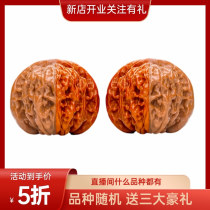 Wenwan walnut green skin white lion head dull pointed white three-sided pumpkin pier four buildings Nanjiang stone four buildings apple orchard