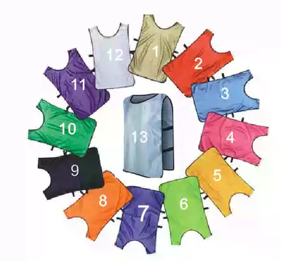 Printed vest football sports team expands confrontation suit mesh advertising shirt logo outdoor kindergarten publicity