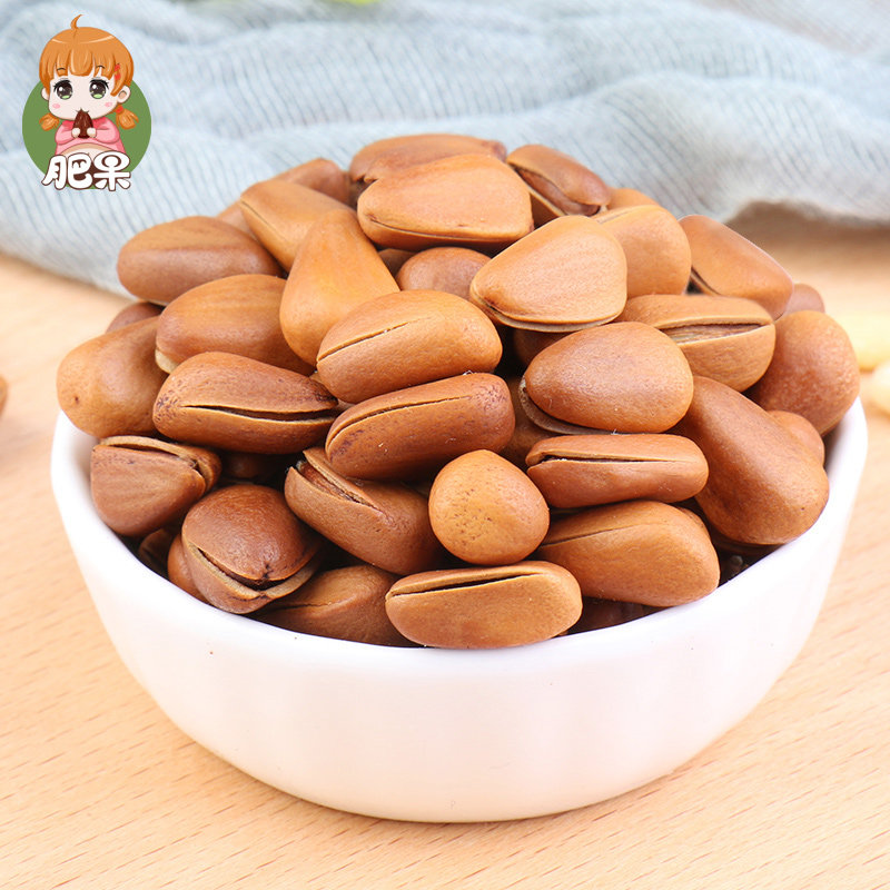 New Cargo Northeast Pine Subs 500g Net Heavy Bagged Hand Exfoliating Original Taste Nut Bulk Pregnant Woman Dried Fruits Red Pine