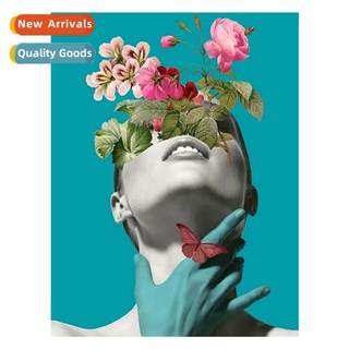 Drill new diamd painting paste diamd cross stch flowers beau