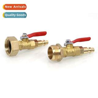 Rv rv male brass quick coupler wh ball valve winter garden h