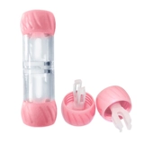 Antong RGP Contact Lins Box с двойной гонкой женская миопия многогранная портативная портативная коробка для хранения глаз красивая коробка для зрачка