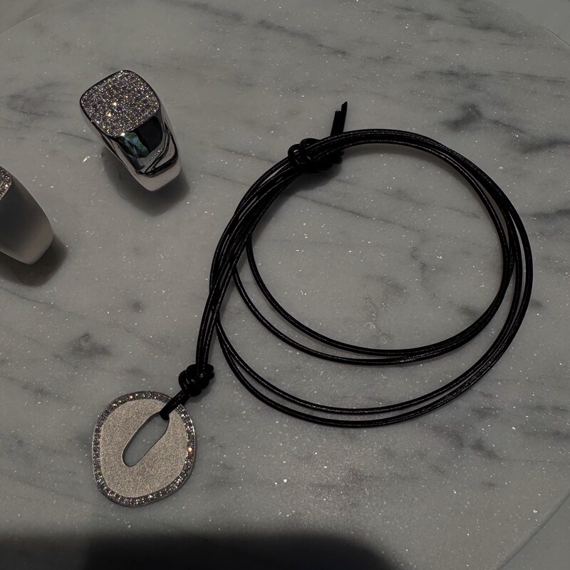 New In! Blanciris 25Aw Geometric Silver Necklace New In! Blanciris 25Aw Geometric Silver Necklace