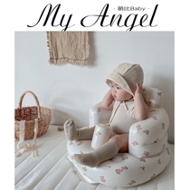 Korean baby learning chair Dottodot same style baby inflatable sofa bathing swimming ring anti-fall childrens dining chair