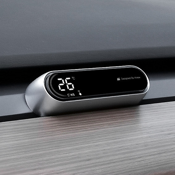 Car temperature induction Display incense pendulum On-board Solid Balm in the car Lasting Fig Perfume Vehicle