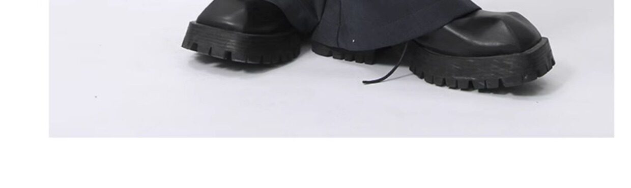 Зичен Зичен оригинал микро Ба брюки мужской сложить швабрый драпировка твердый личность дизайн смысл случайный брюки 