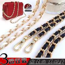 Bag chain single buy leather non-fading detachable bag chain shoulder inclined cross bag with single buy Joker metal chain