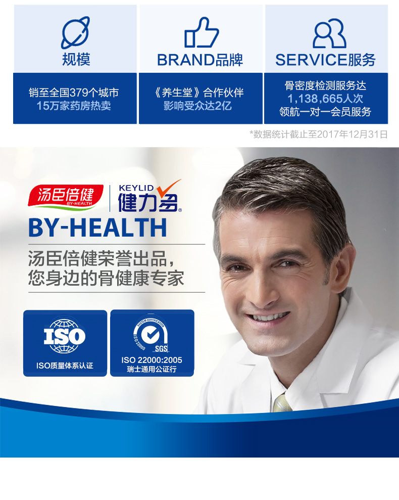 汤臣倍健 氨糖软骨素 3瓶*40粒 有效缓解关节疼痛 送VB2瓶 图15