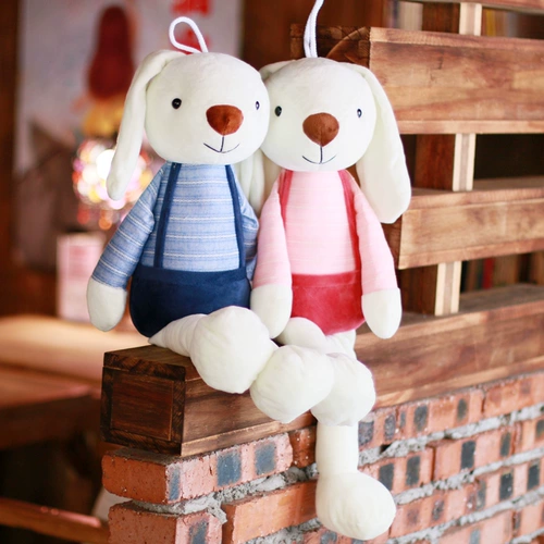 Милый плюшевый кролик, игрушка для влюбленных, тряпичная кукла, детская подушка для сна, кукла-кролик, подарок девушке