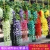 Mô phỏng Hoa Wisteria Hoa nhân tạo Violet Trần hoa Hoa Vine Trong nhà Trang trí tiệc cưới Mây nhựa Hoa dải - Hoa nhân tạo / Cây / Trái cây