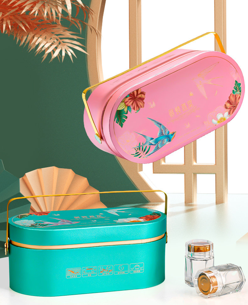 Птичье гнездо пакет 燕窝包装盒鲜炖即食礼品盒送人中秋礼盒包私人定制空盒子印刷logo