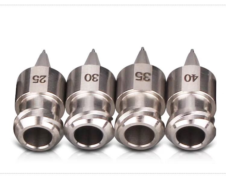 Wuzang one-piece double thread high precision point glue needle stainless steel UV glue tin cream out of glue nozzle and glue needle