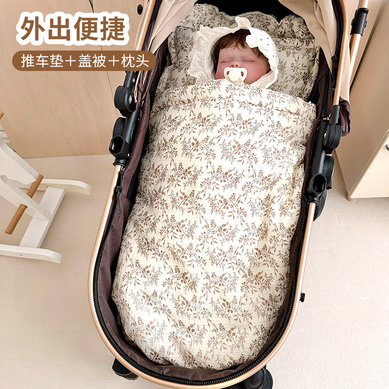 Stroller Mat 🌟 A must-have stroller mat for winter to make your baby travel placidly 🧺