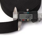 加厚松紧带裤腰弹力带扁黑白色家用橡皮筋服装裤子宽丈根耐用辅料