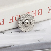 Серебряный, со снежинками