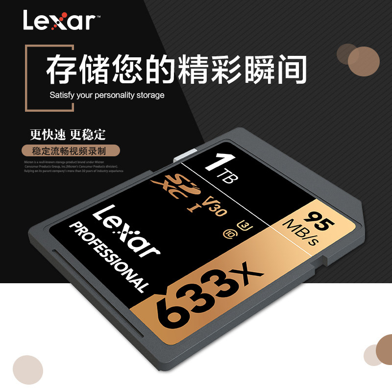 Карта памяти SD Lexar Refosh 633x 1TB V30