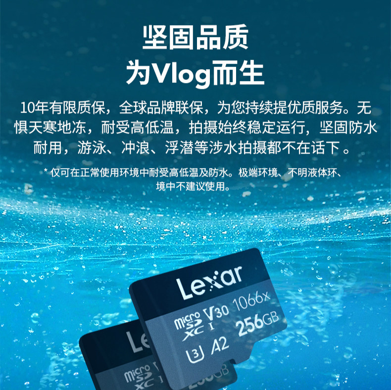 Карта памяти microSD Lexar 1066x 256GB UHS-I V30 A2