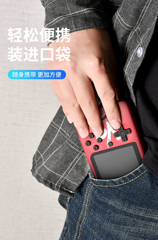 Máy chơi game mini FC hoài cổ cho trẻ em Tetris palm PSP máy chơi game cầm tay FC có thể sạc lại retro hoài cổ TV người tuyết nhỏ tuổi thời xưa Super Mary thời thơ ấu - Bảng điều khiển trò chơi di động máy chơi game cầm tay x12