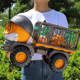 Children's Oversized Excavator Transport Toy Vehicle Engineering Vehicle Digger Toy for Boys Large Car