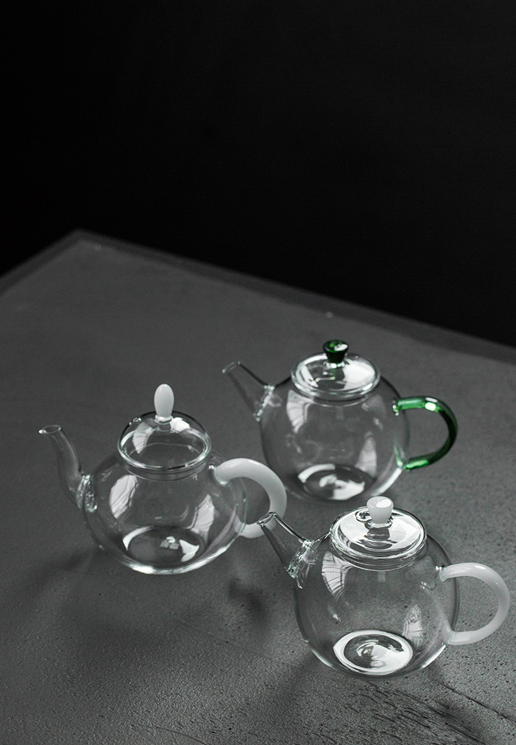 Hand on the an abundant tea glass teapot office kung fu tea filter teapot heat - resistant household contracted tea set