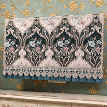 TV cover dust cover 2022 50 50 55 65 75 inch European style liquid crystal dust cover towel cloth light lavish
